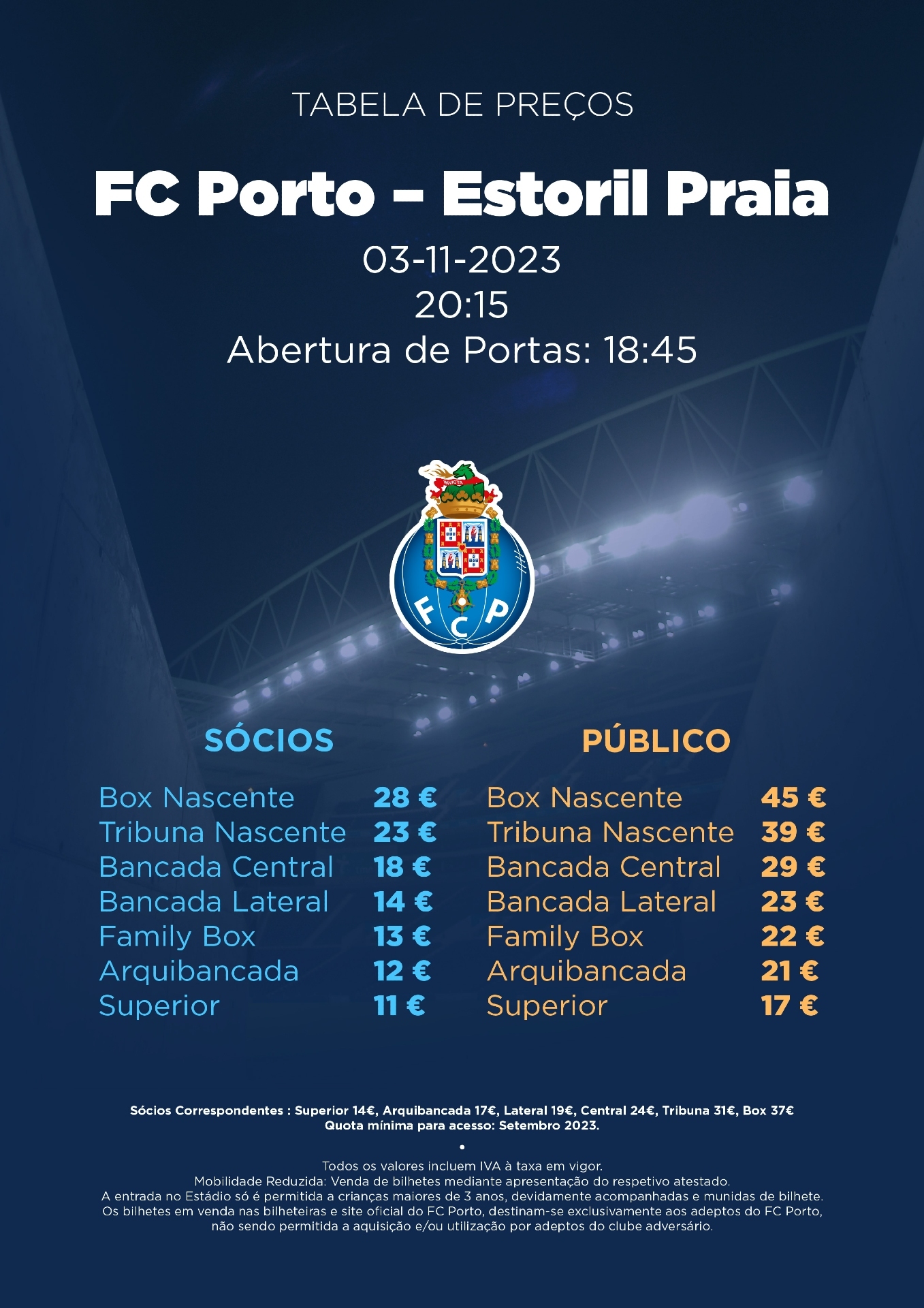 FC Porto - Notícias - Bilhetes à venda para o FC Porto-Estoril