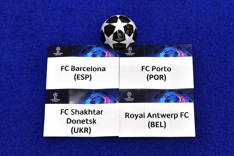 FC Porto - Vencedores da fase de grupos da UEFA Champions League