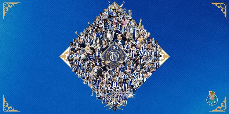 FC PORTO FCP AVENOER DESDE 1893 Banderín grande de 3 pies x 5 pies. Nuevo